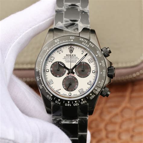 rolex daytona black pvd replica|knockoff daytona rolex for sale.